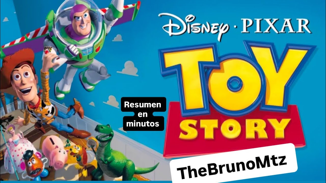 Toy Story 1 la pelicula Resumen en minutos / TheBrunoMtz #toystory #pixar #disney #toystoryfan
