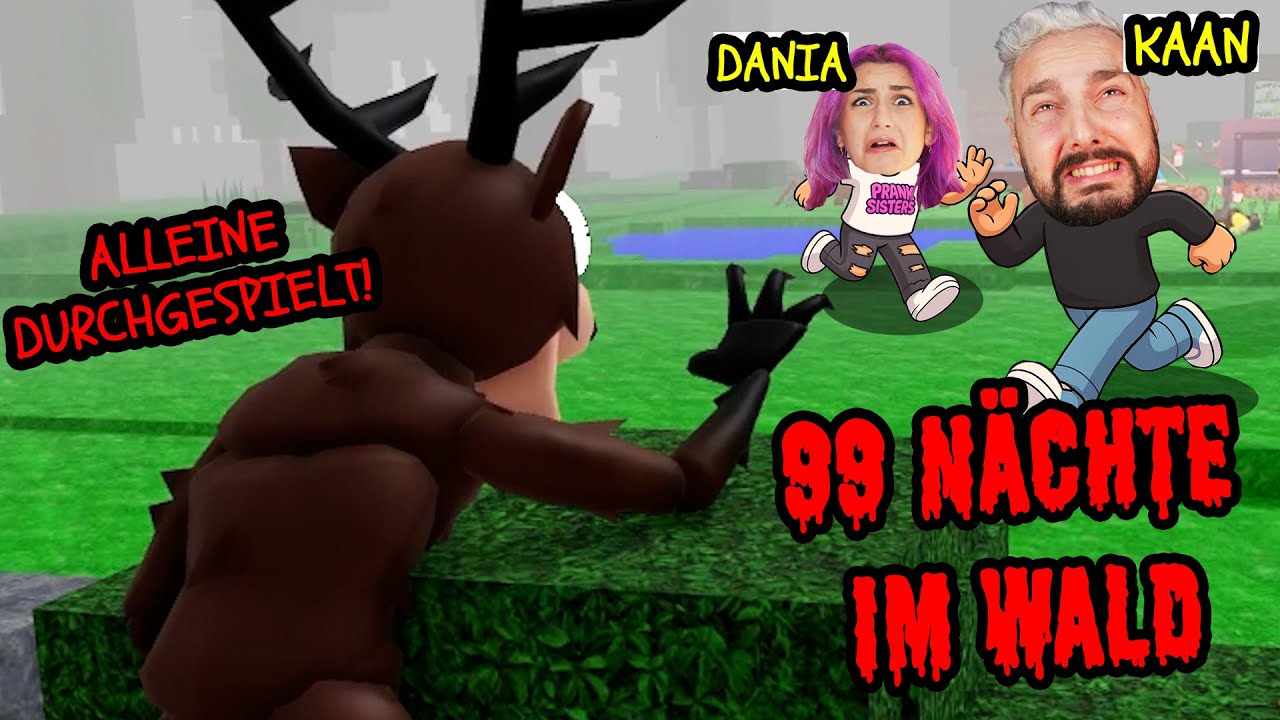 Kaan & Dania HABEN 99 NÄCHTE IM WALD DURCHGESPIELT...und das ganz ALLEINE!