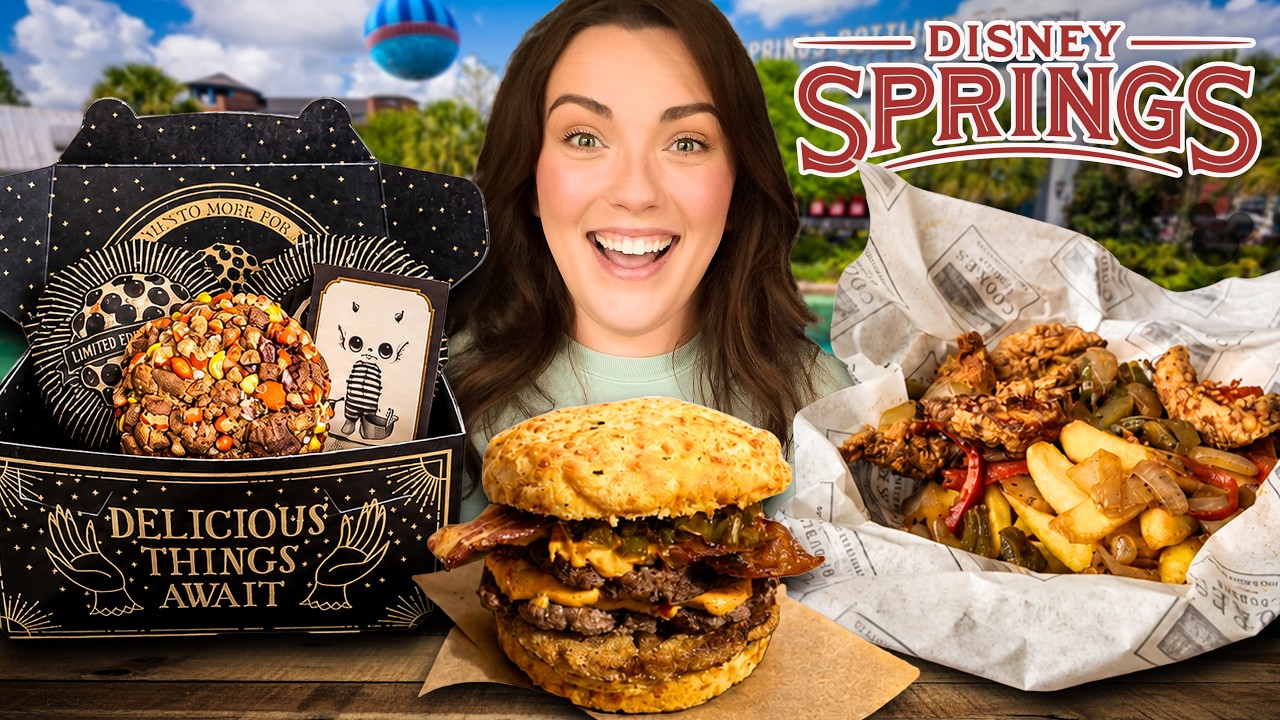 EVERY New Food At Disney Springs | August 2026