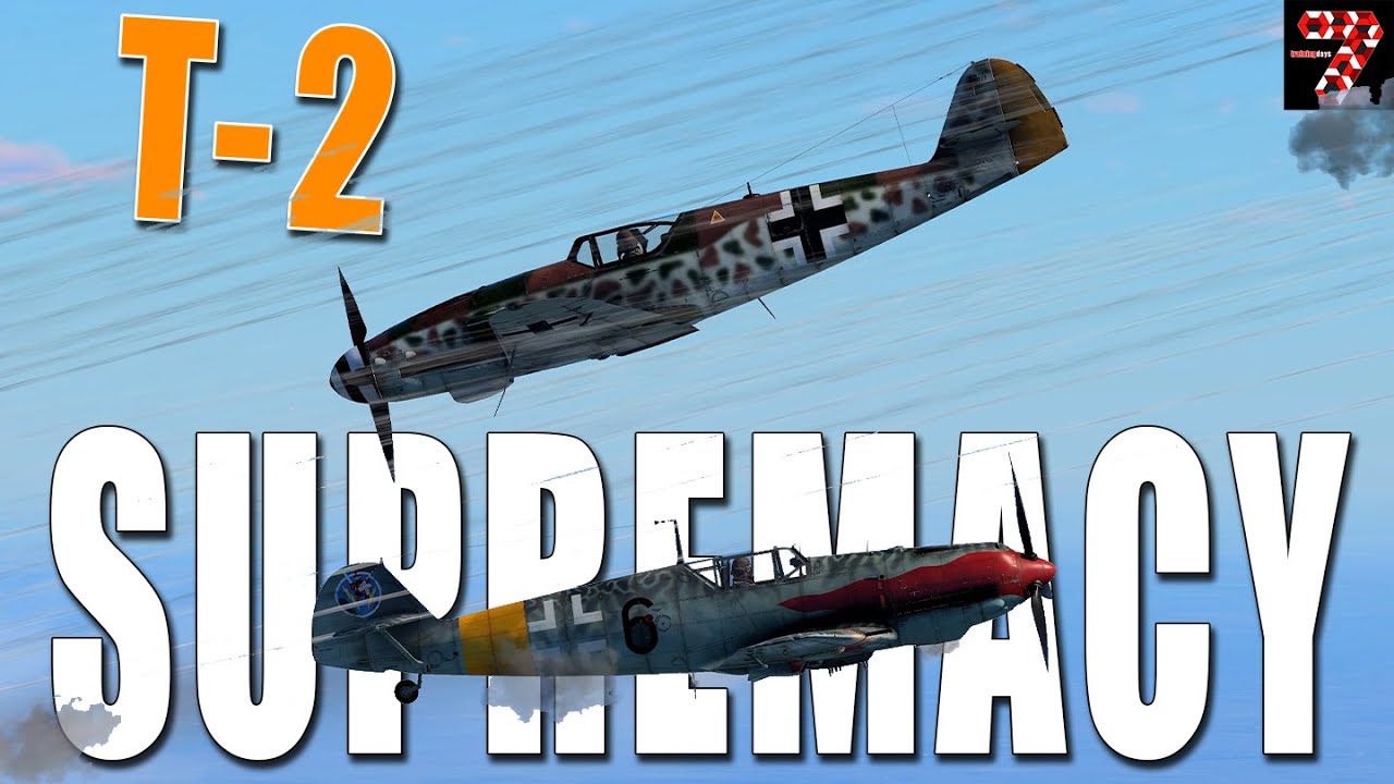 Сражайтесь с ВСЕМИ Bf109 в НОВОМ Т-2 | War Thunder SIM VR
