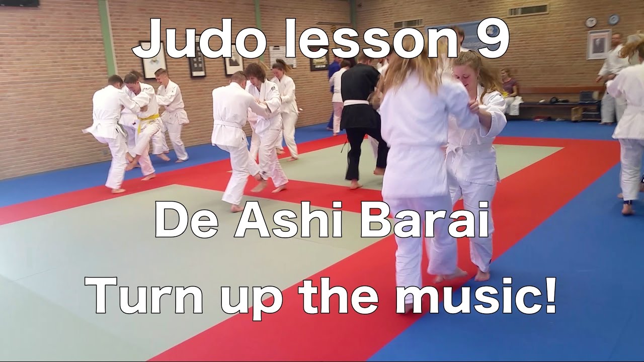 Judo lesson 9: Turn up the music with De Ashi Barai