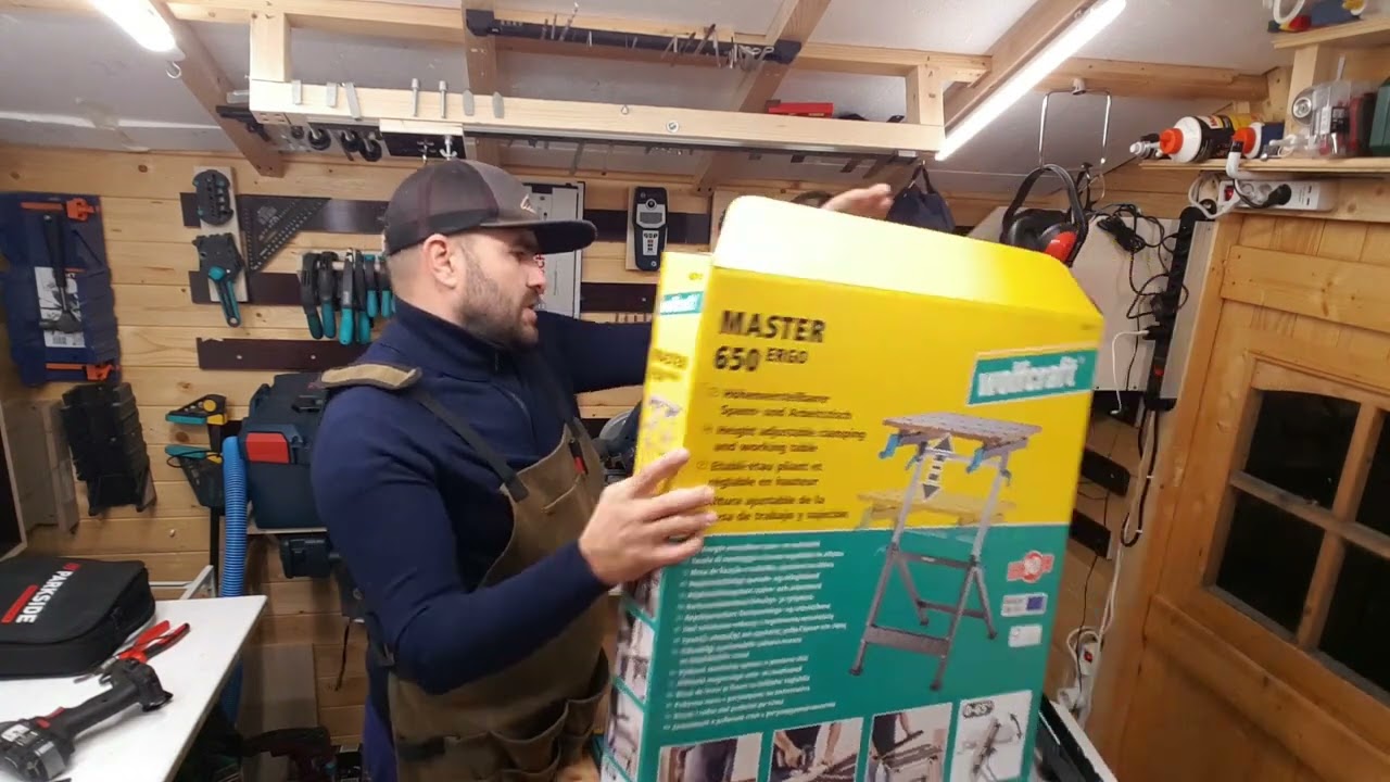 Masa de lucru Wolfcraft MASTER 650 ERGO Cod 6870000