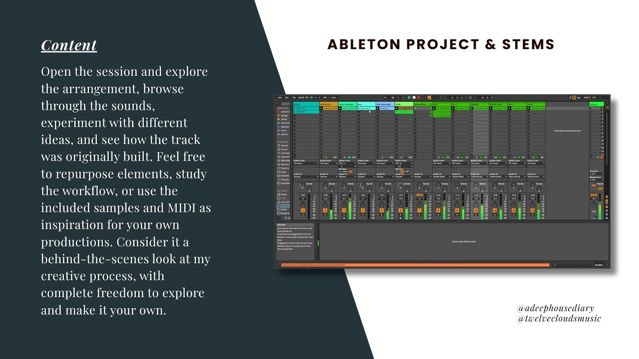 A DEEP HOUSE DIARY | ADHD_SCREEN RECORDING 1 (Preview)