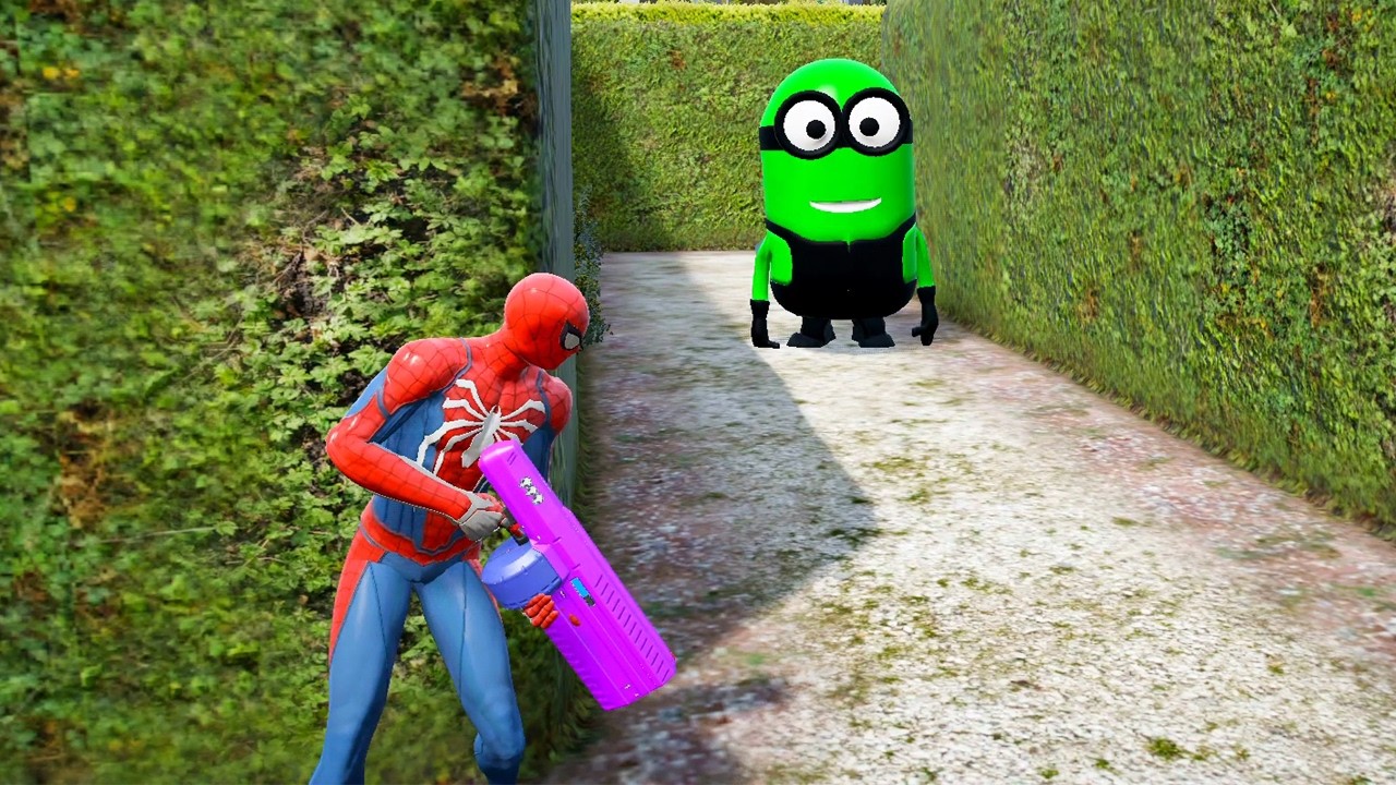 GTA 5: Spiderman Vs Minions Adventures - Extreme Jumps & Fun Ragdoll EP- 05