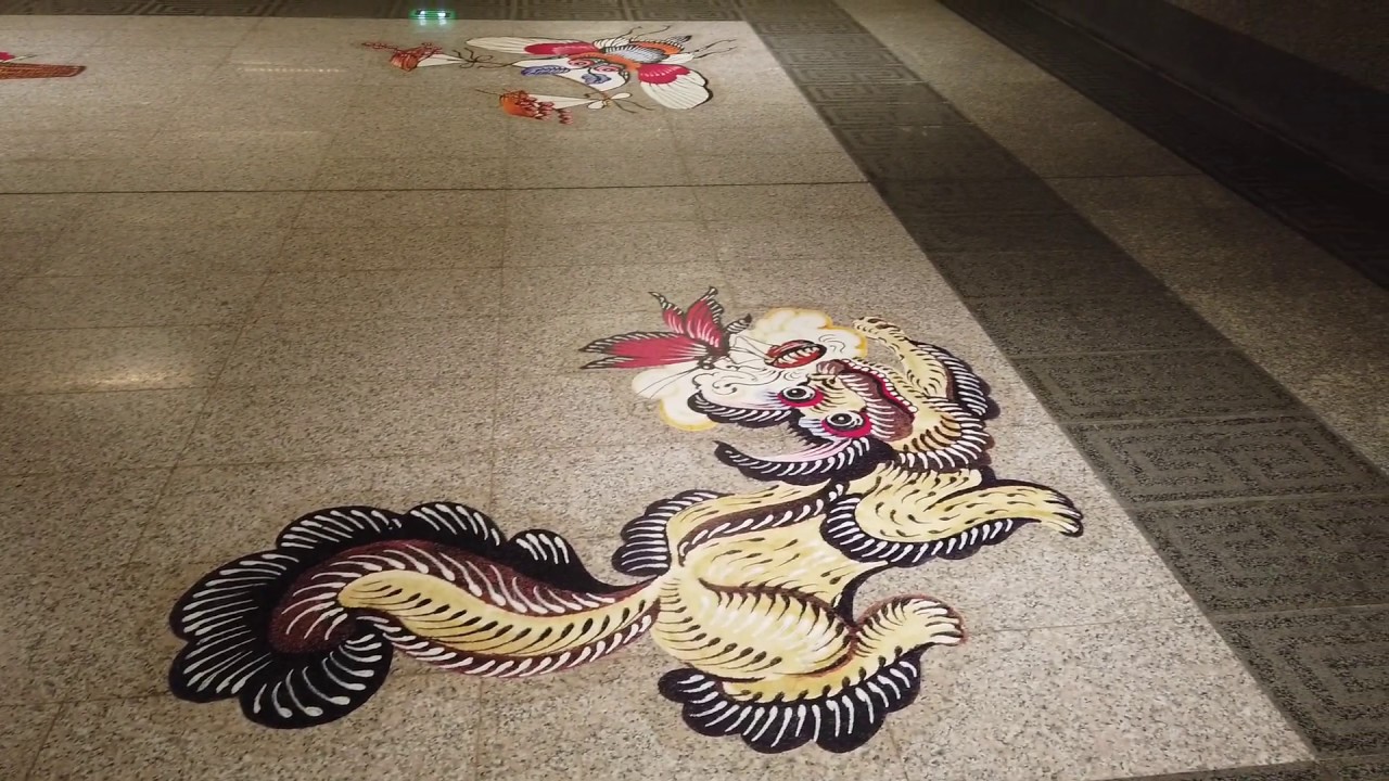 MRT Wat Mangkon Station, in the morning