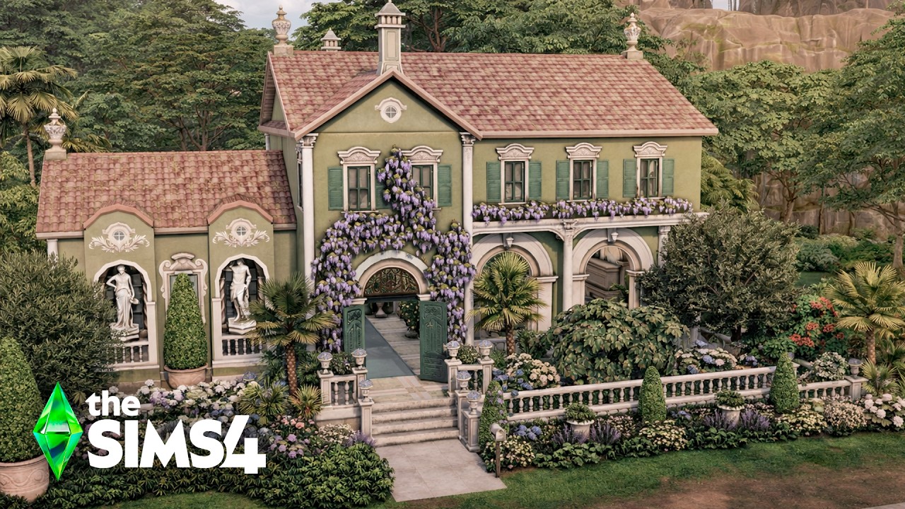 NEW BIG FAMILY HOUSE  IN VERDEMAR - Royalty & Legacy - ASMR| The Sims 4 - no cc.