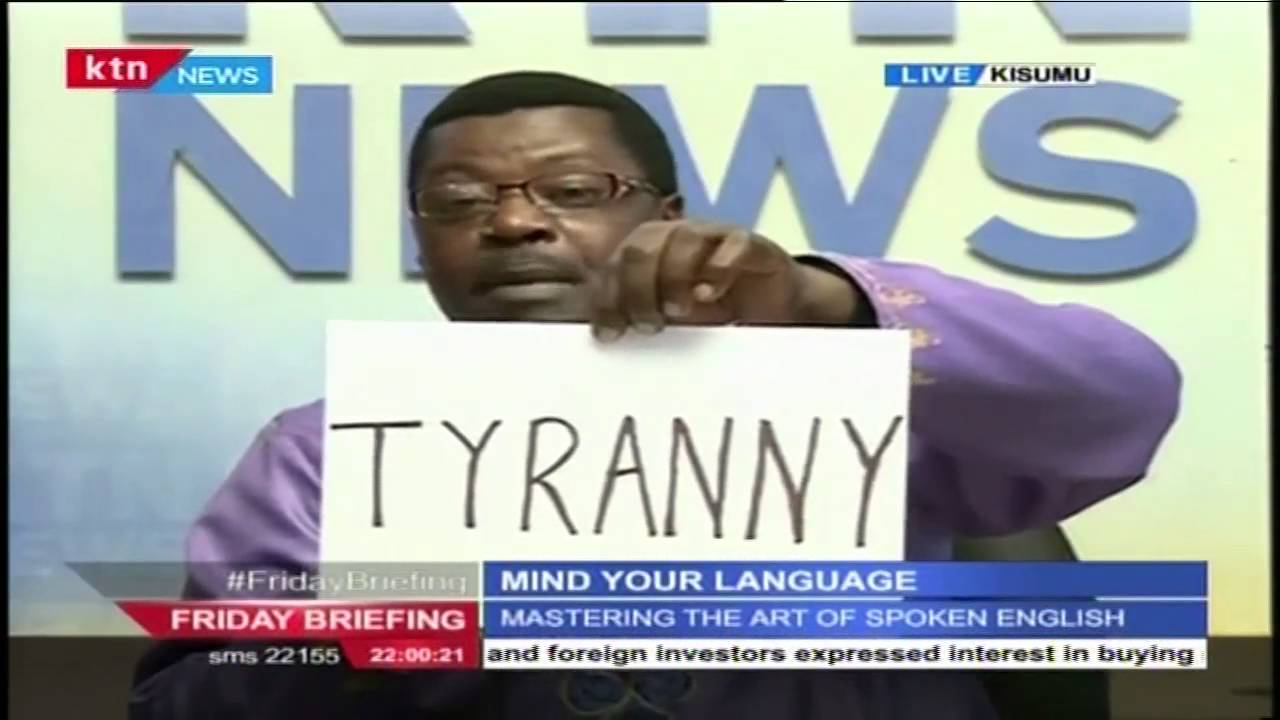 Friday Briefing - Mind your language with the Word Master, Willice Ochieng