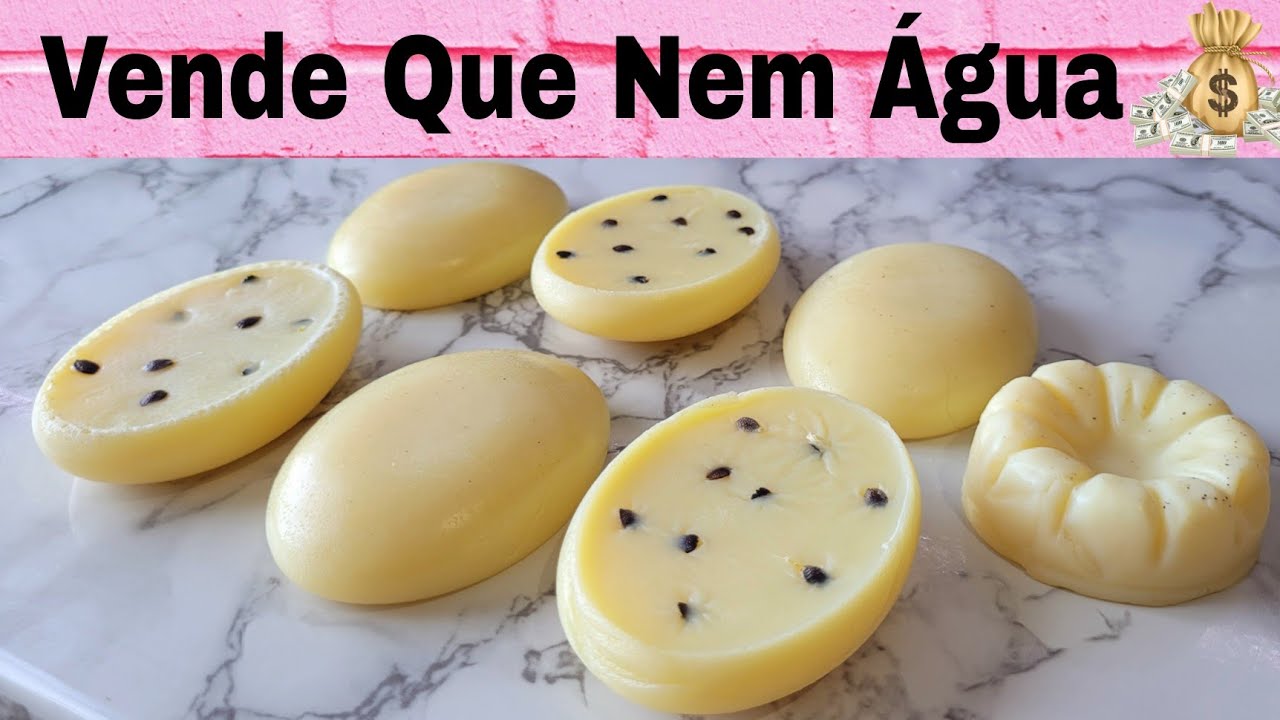 Vendi Que Nem Água! Só Misturar e Tá Pronto! Sabonete de Maracujá Muito Perfumado e Econômico