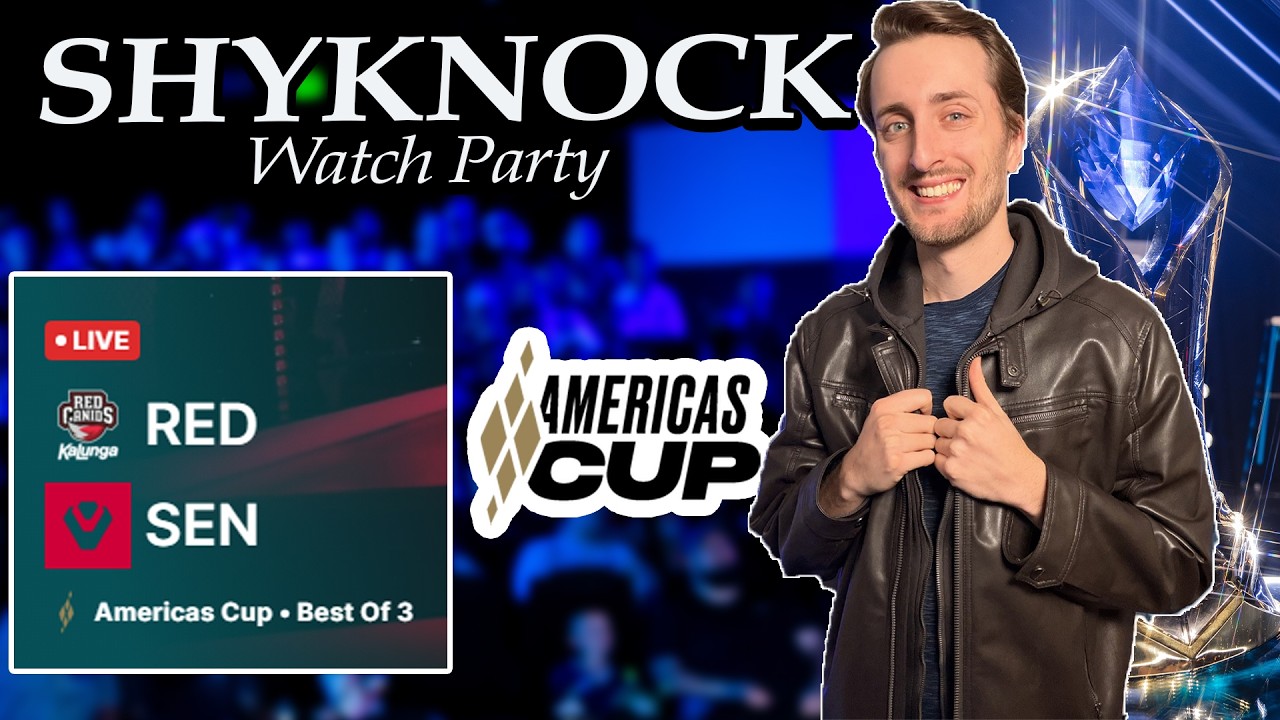 SHYKNOCK WATCH PARTY | SEN vs RED - Americas Cup