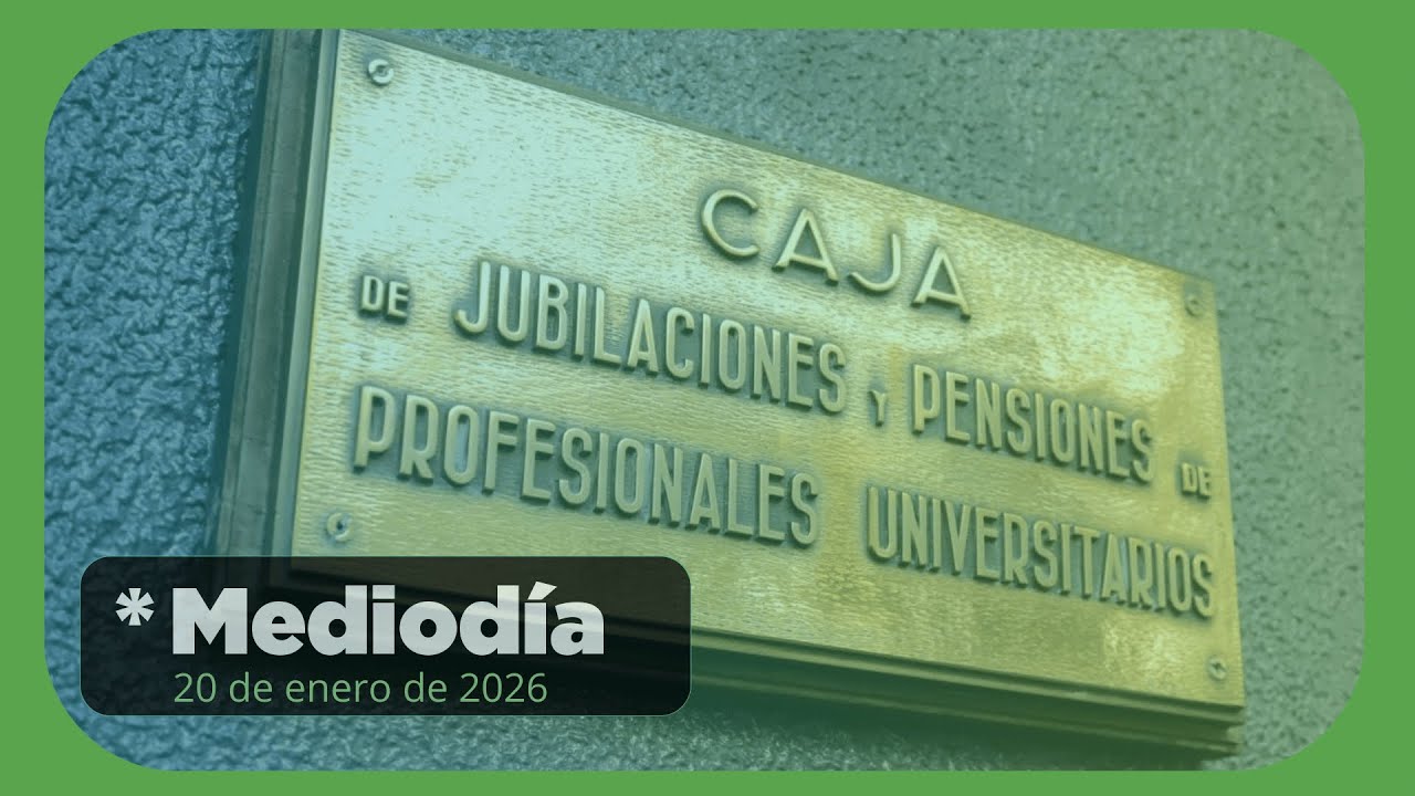 MVD Noticias - Edición Mediodía l Martes 20 de enero