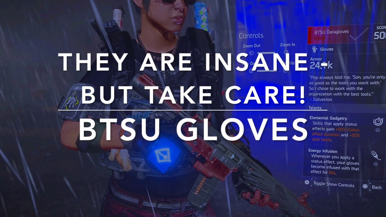 BTSU EXOTIC GLOVES - How they work #Division2 #TheDivision2 #Guide