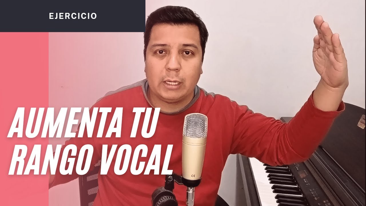 👉Así aumentas tu rango vocal | Ejercicio práctico ✔