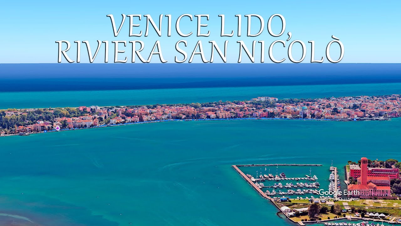 Venice Lido, Riviera San Nicolò on a bicycle