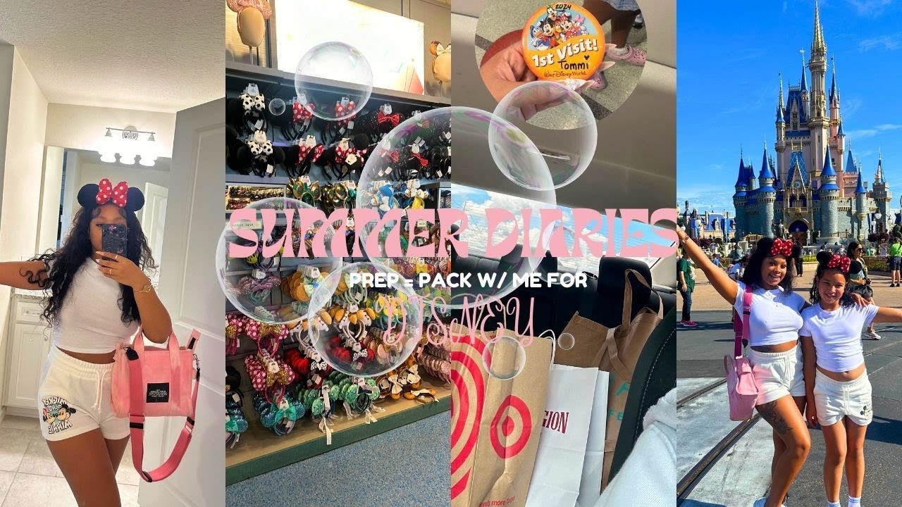 one last taste of summer | Prep + Pack w/ me 444 Disney