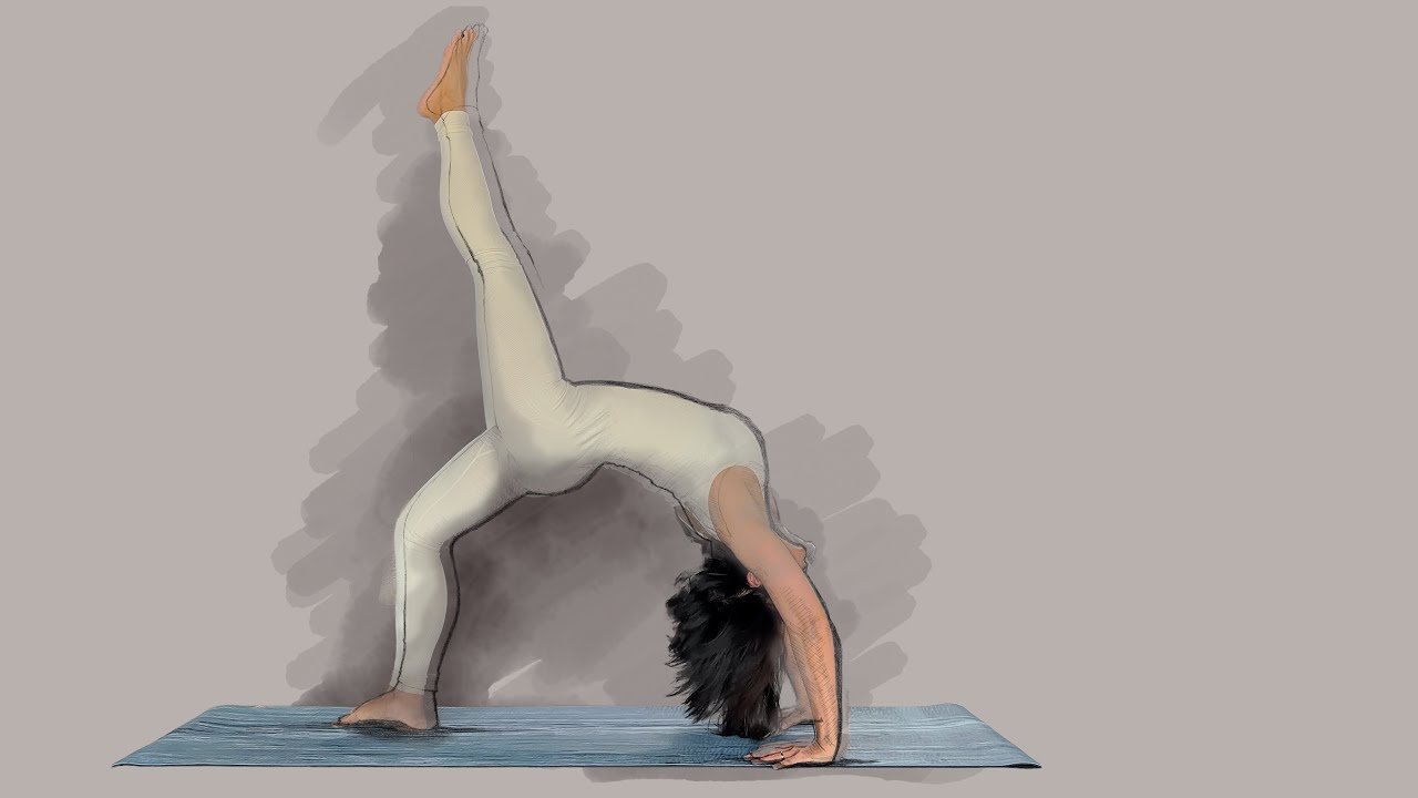 Chest opening vinyasa flow with Rosiel