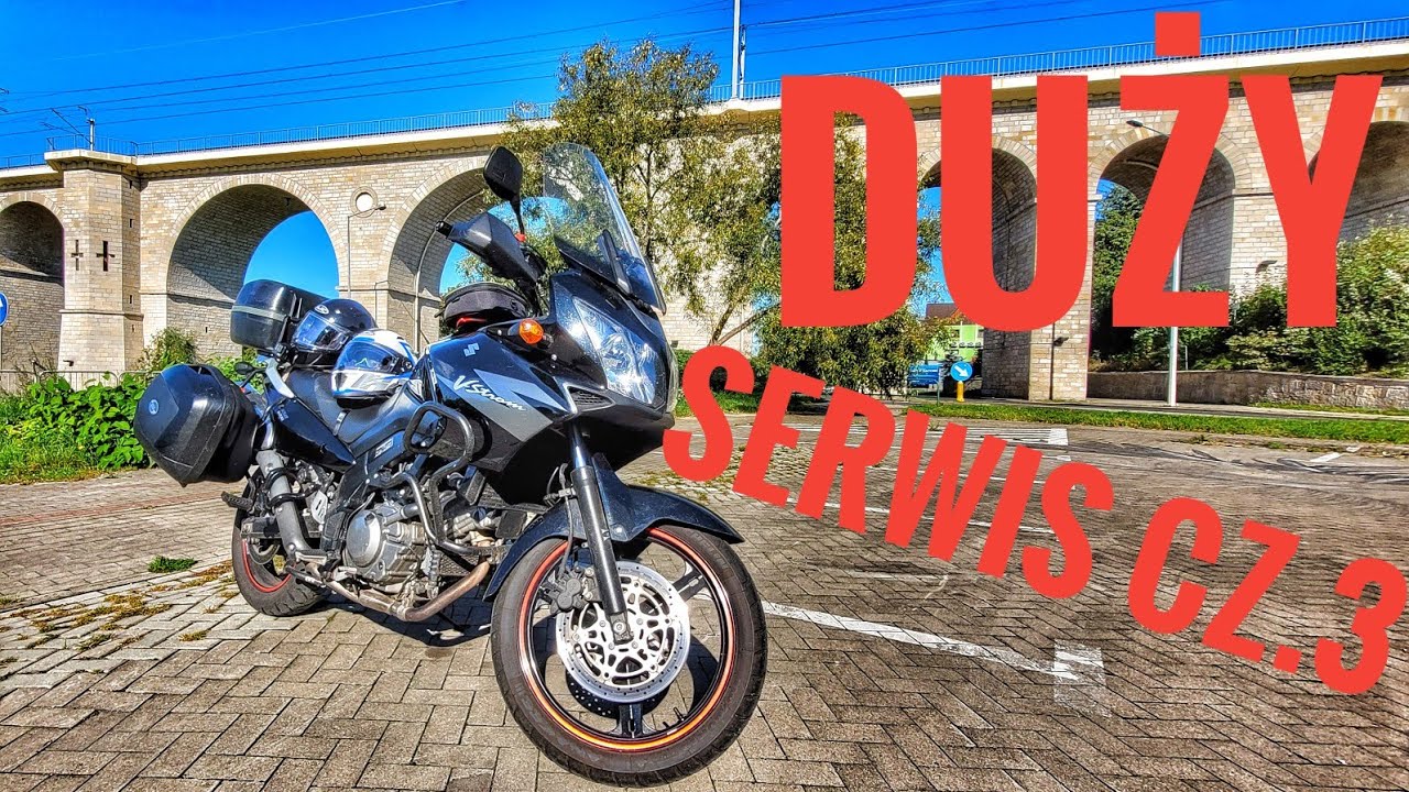 Duży serwis cz.3 - demontaż zbiornika dl650 v-strom