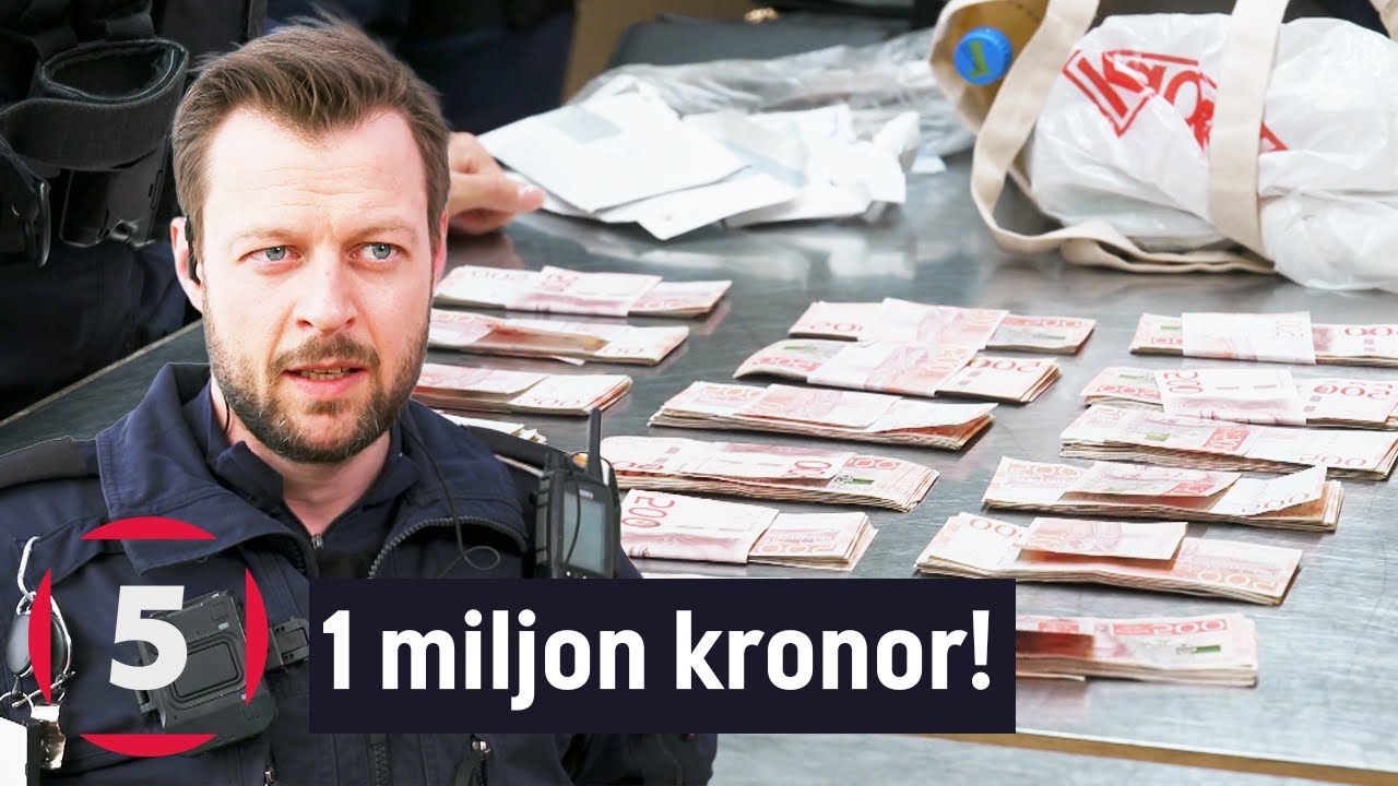 Gränspolisen misstänker PENGATVÄTT | Gränsbevakarna Sverige | Kanal 5 Sverige