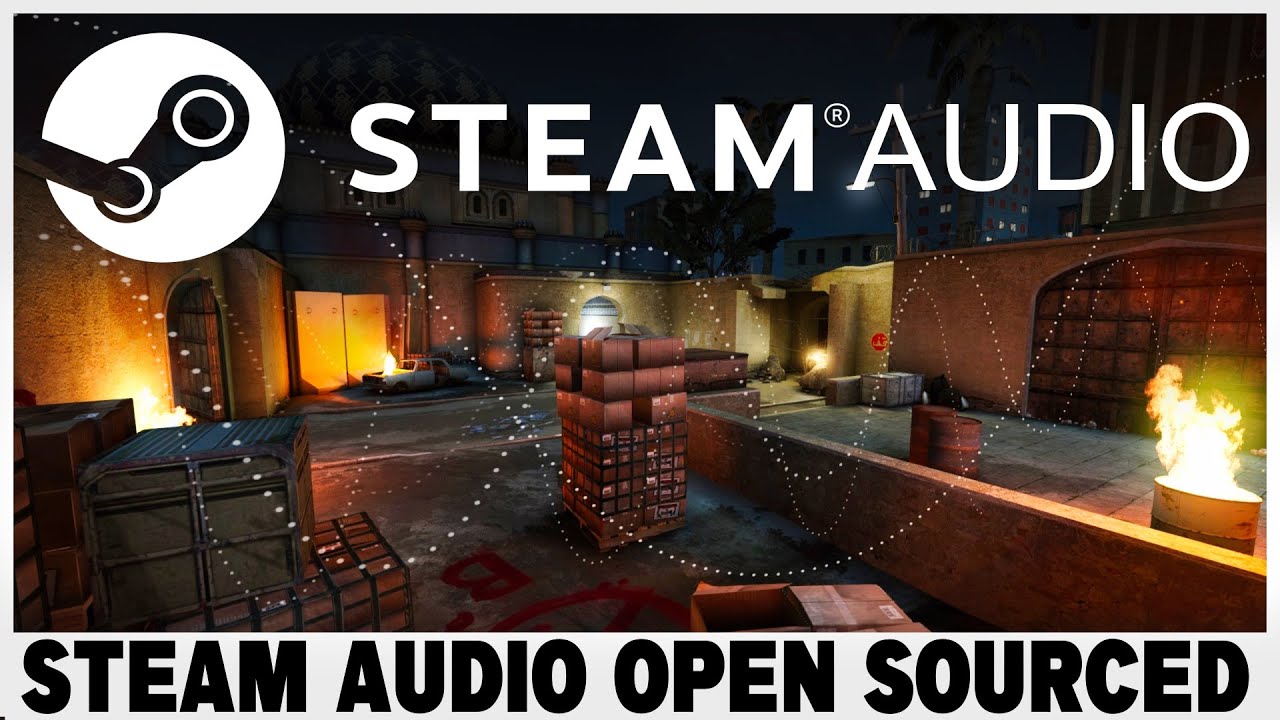 Valve Open Source Steam Audio — решение для 3D-звука в играх — включая Unity, Unreal, FMOD и C++ SDK
