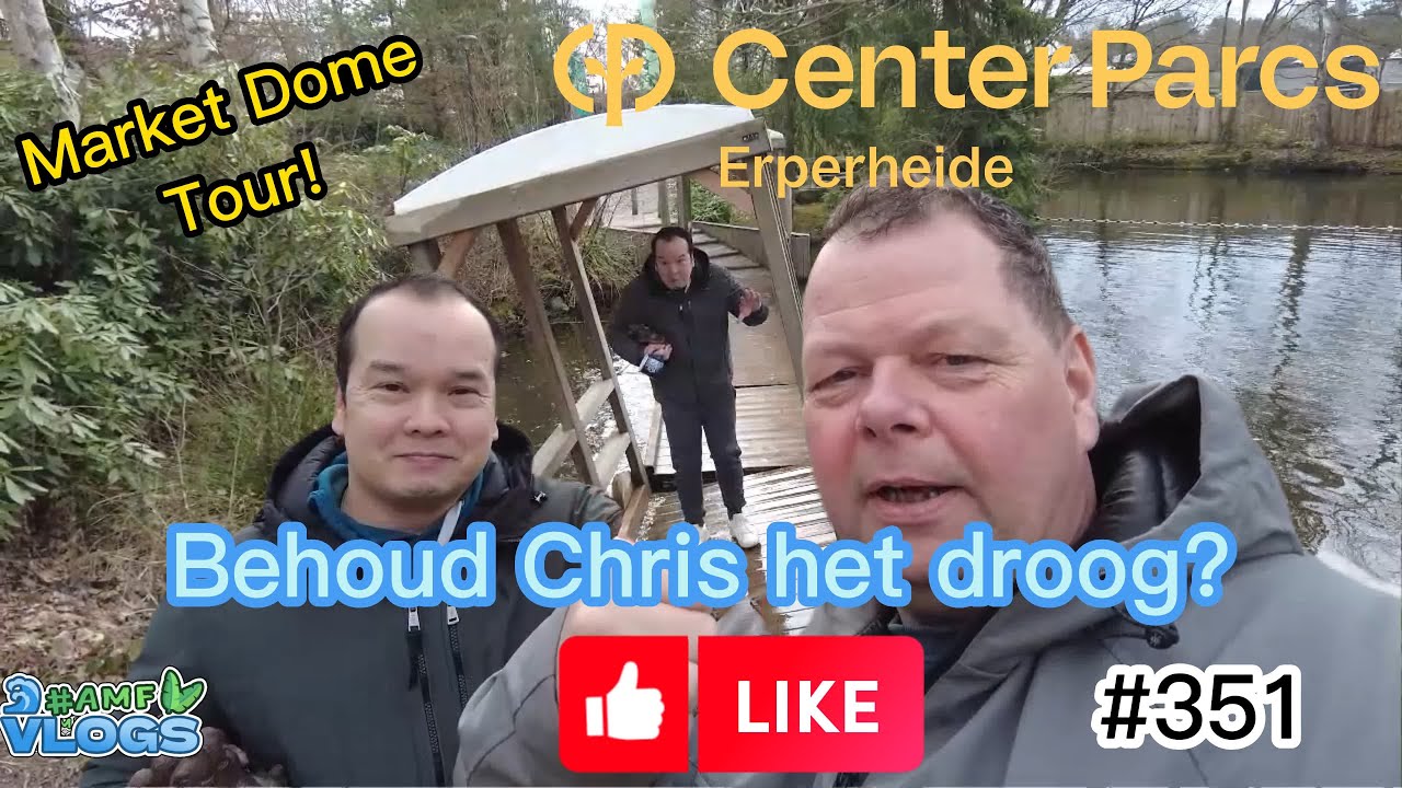 ERPERHEIDE | CENTER PARCS | NATUURTUIN | MARKET DOME | SHOP & SMILE | GAMETOWN #centerparcsvlog