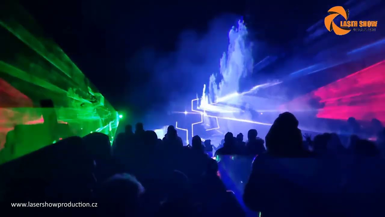 LASER SHOW Production - Venkovní laser show