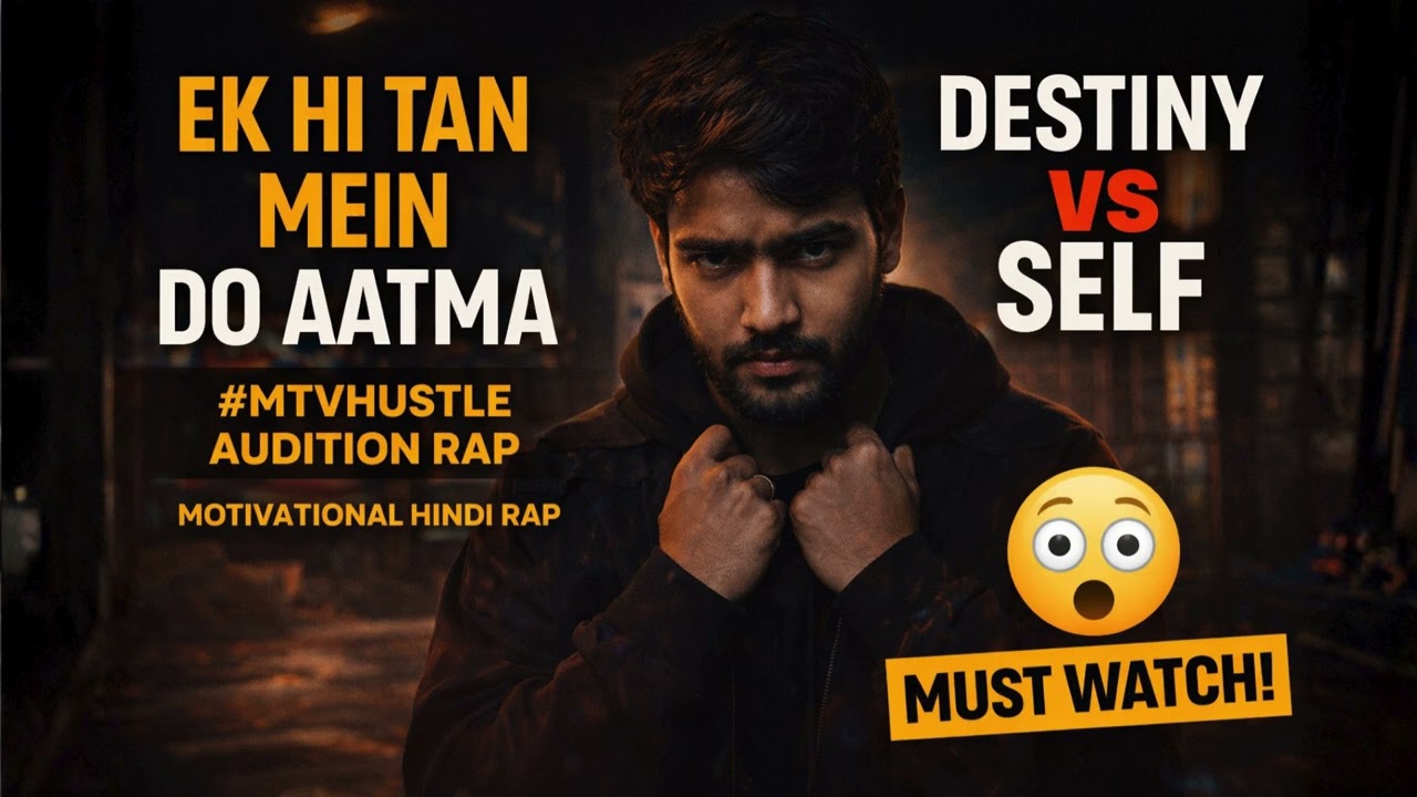 Ek Hi Tan Mein Do Aatma | MTV Hustle Audition Type Hindi Rap | Transformation Rap | Official Video