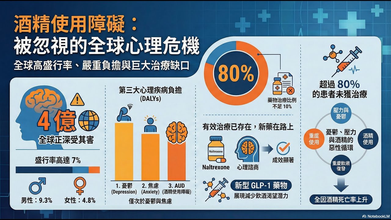 你的大腦被酒精綁架了嗎？神經科學解密：這是一種「慢性腦病」而非壞習慣！