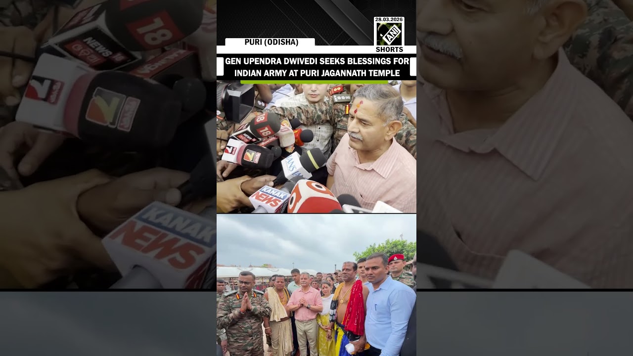 &ldquo;Army will continue to excel&hellip;&rdquo; Indian Army Chief Gen Upendra Dwivedi seeks blessings at Puri temple