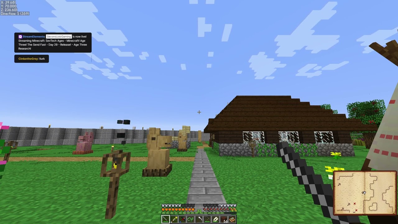 36 - SevTech Ages - Minecraft! Age Three!  The Send Fast - Day 29 - Release! - Age Three Research!