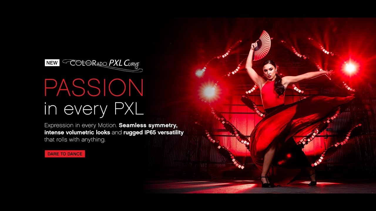 COLORado PXL Curve 12: Passion In Every PXL  |  IP65 LED Batten by CHAUVET Professional