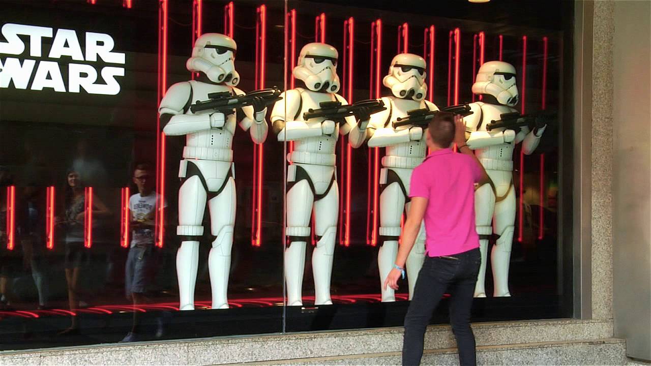 Star Wars - Escaparate interactivo en Callao | HD