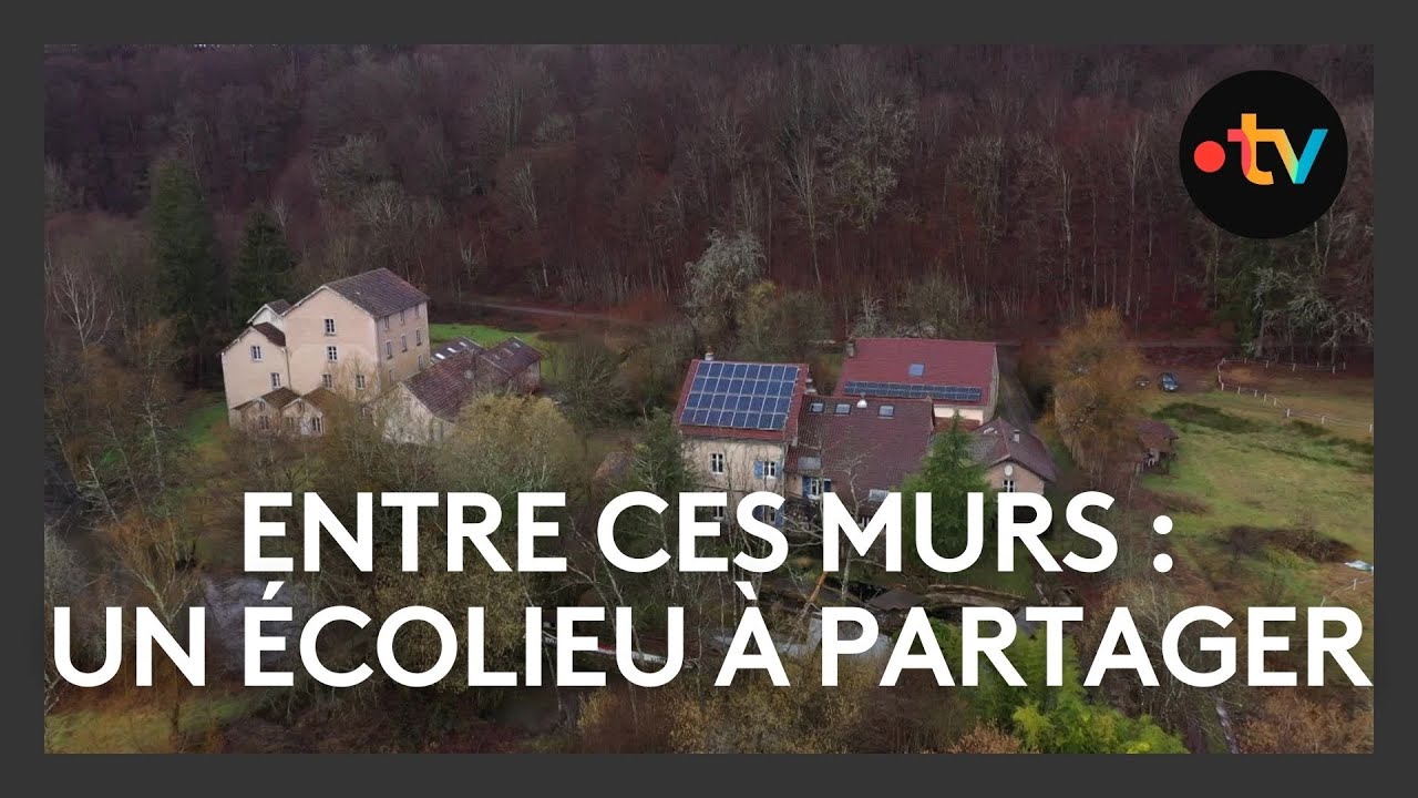Entre ces murs, un écolieu d'accueil et de partage