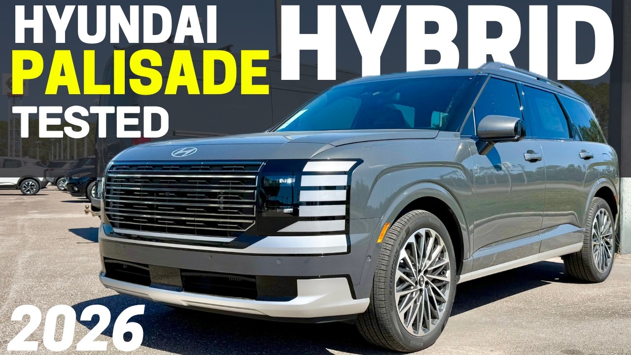 Тестирование гибридного Hyundai Palisade: V6 все еще лучше?