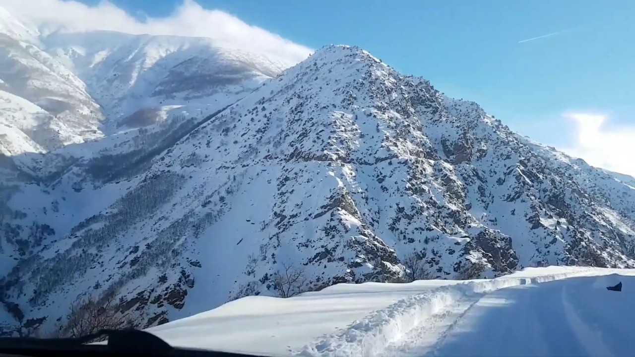 Erzincan Kureyslisarikaya köyü kış
