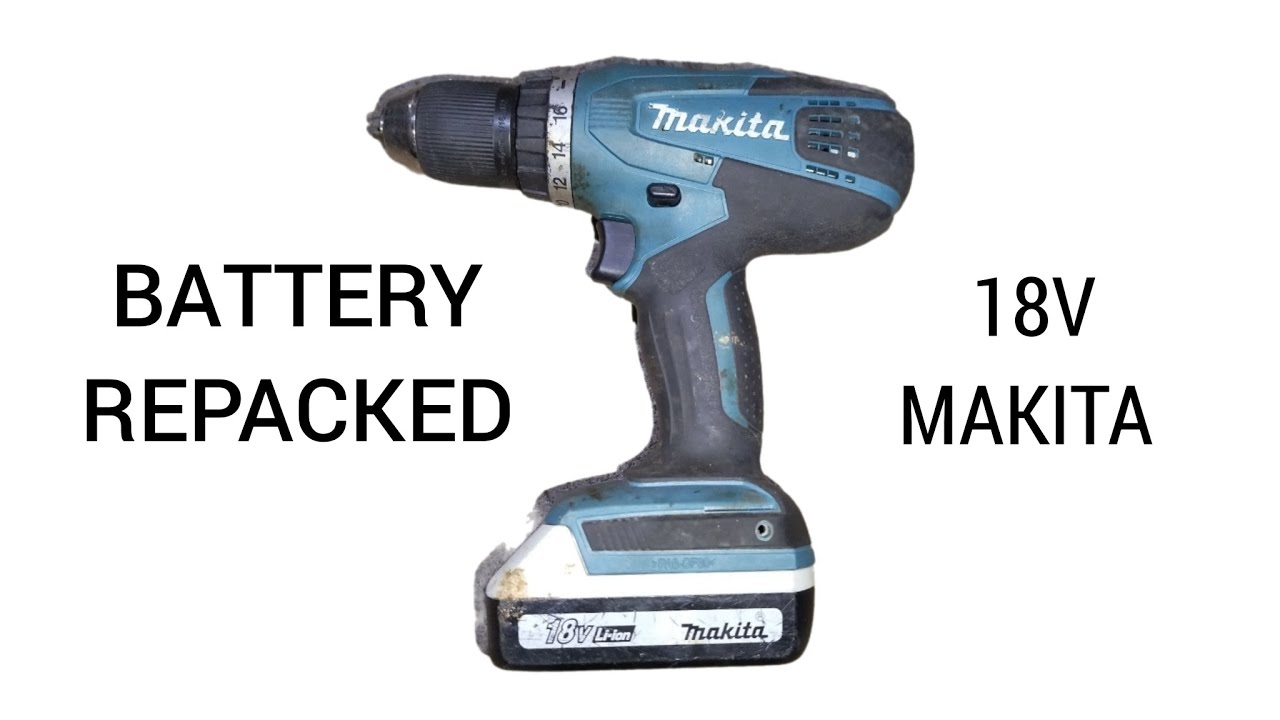 How to Repacked Battery Dead Cell 18v