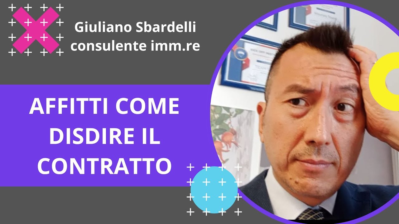 Contratto di locazione come disdirlo prima della scadenza? Contratti 4+4 o 3+2