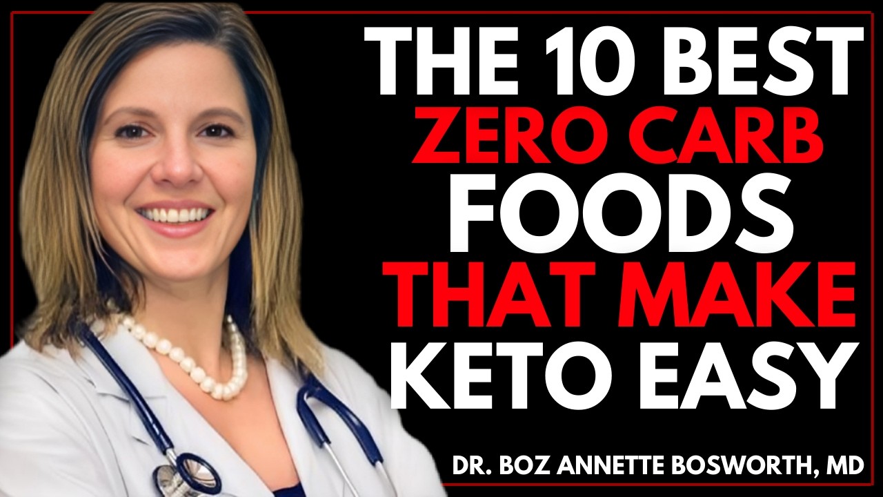 The 10 Best Zero Carb Foods That Make Keto Easy | DR.Boz
