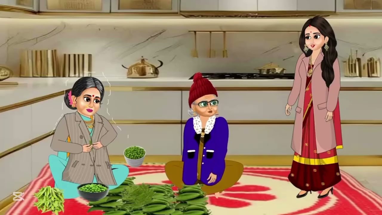Aloo mutter ki subzi ki Kahani || ￼￼ Anjali ki love￼ story ||