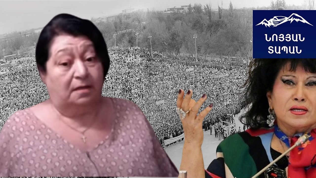 Народная артистка Азербайджана З.Ханларова на митинге кричала: 