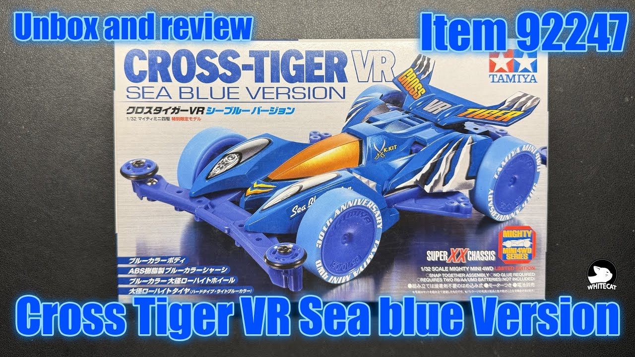 EP 489 Cross Tiger VR Sea blue Version Item 92247