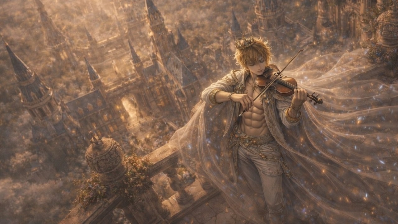 Royal Celtic Violin 👑 | Palace Balcony at Sunrise – Fantasy Medieval Music for Focus