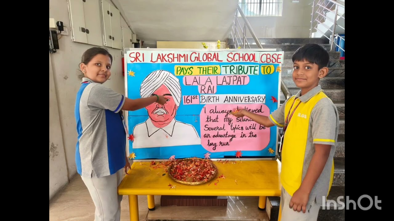 Tribute to Lala Lajpat Rai 🇮🇳