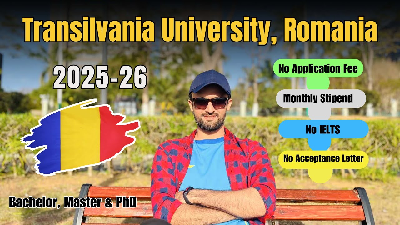How to Apply for Transilvania University Romania 2025 | No IELTS | No Application Fee