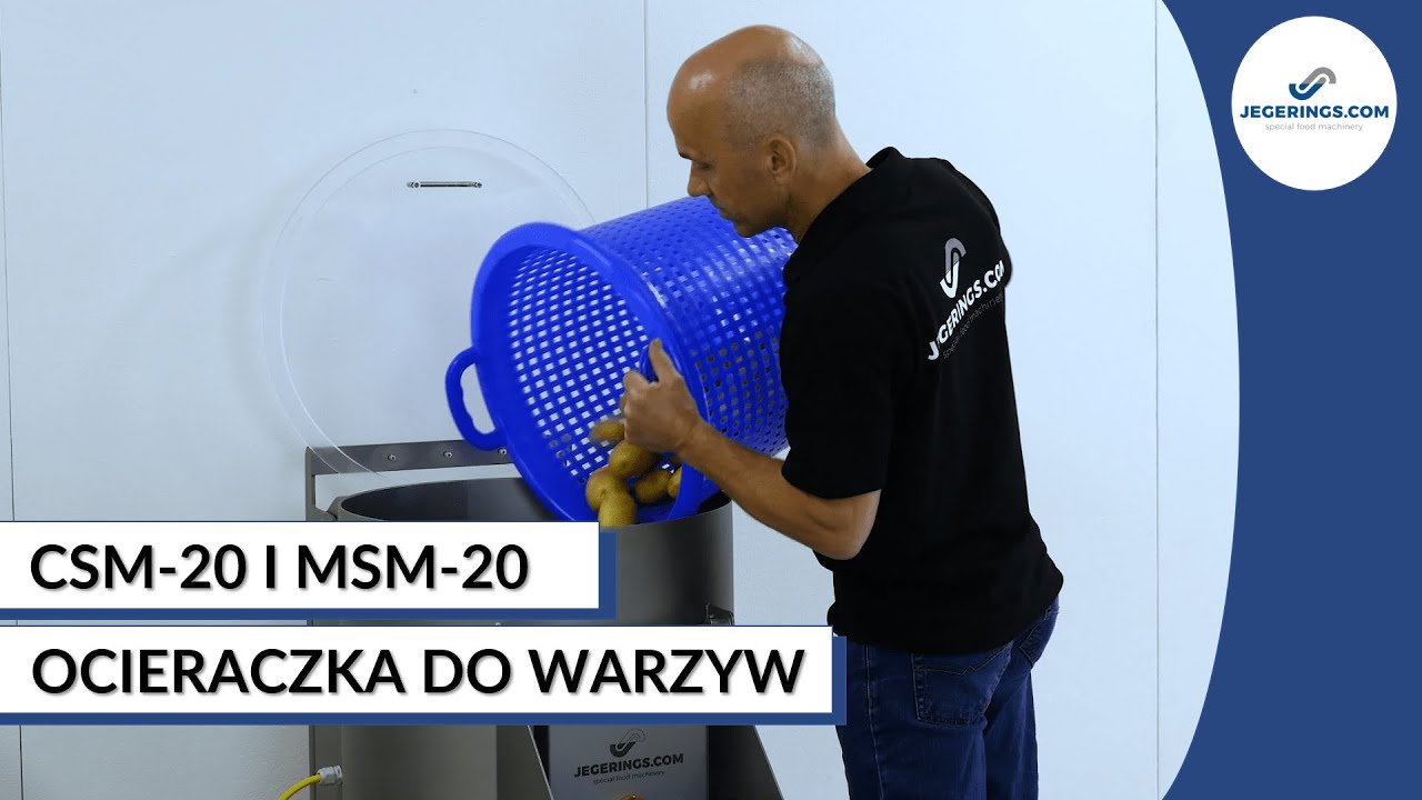 Obieraczka do Ziemniaków CSM-20 i MSM-20