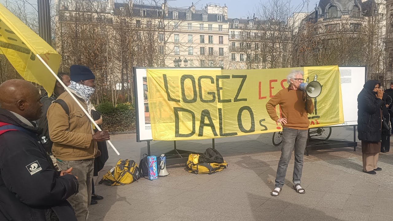 Rassemblement droit au logement