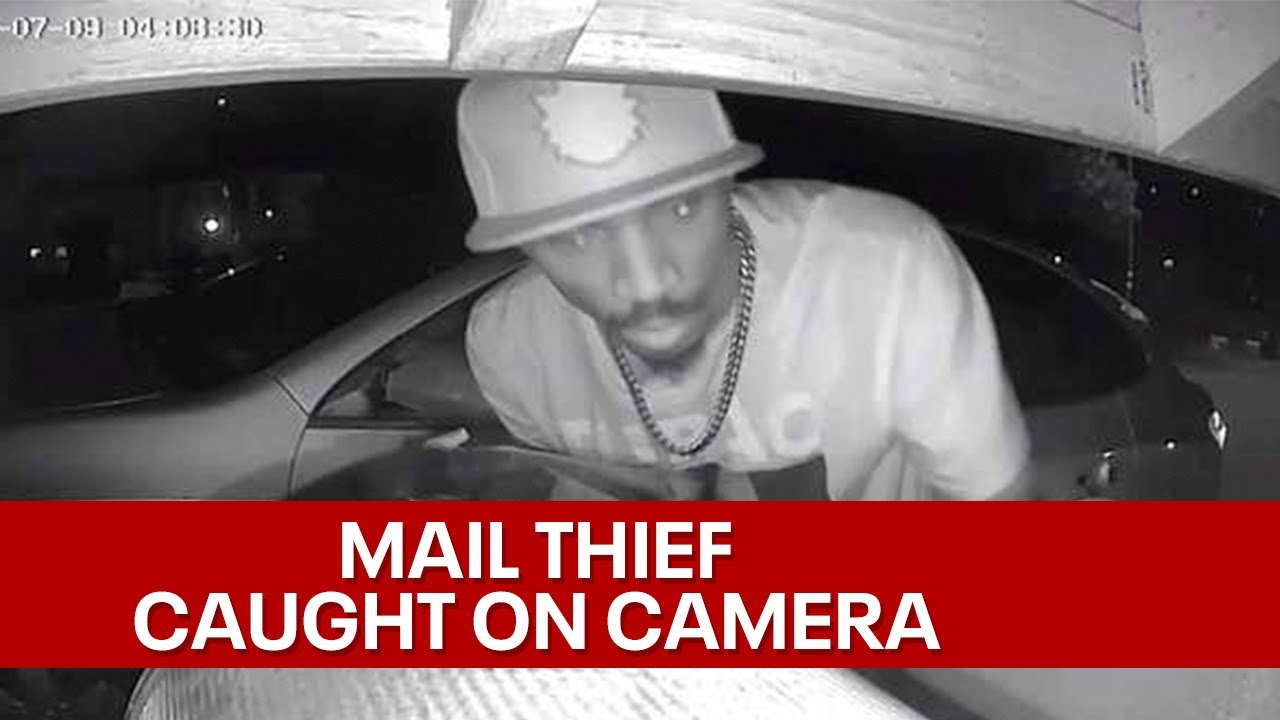 CAUGHT ON CAMERA: Everett Police looking for mail theft suspect | FOX 13 Seattle