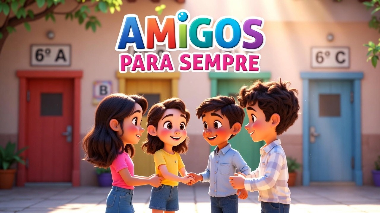 Turmas Diferentes, Mesmo Coração: A Lição da Carolina e seus Amigos! ✨💙 #infantil #paradormir