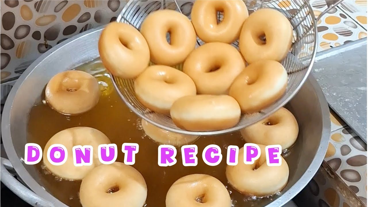 How to make donut,easy recipe 👍