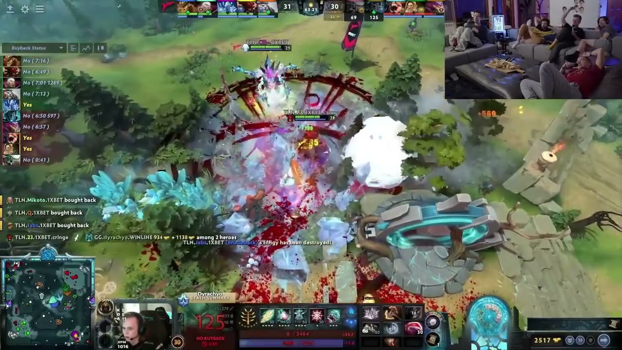 Gorgc, Notail, Grubby, Khezu & PLD reaction on Mikoto RAT DOTO play vs GG