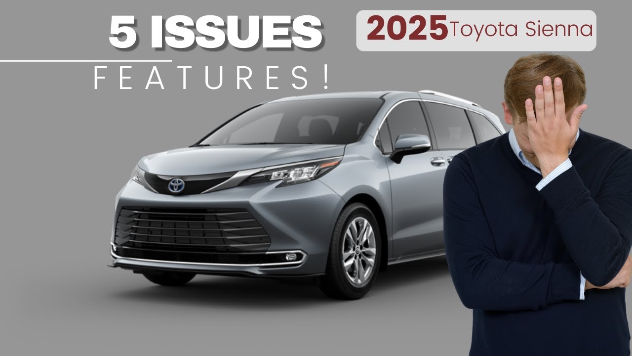 Главные претензии к Toyota Sienna 2025 года — лучший минивэн 2025 года? #swaggerwagon