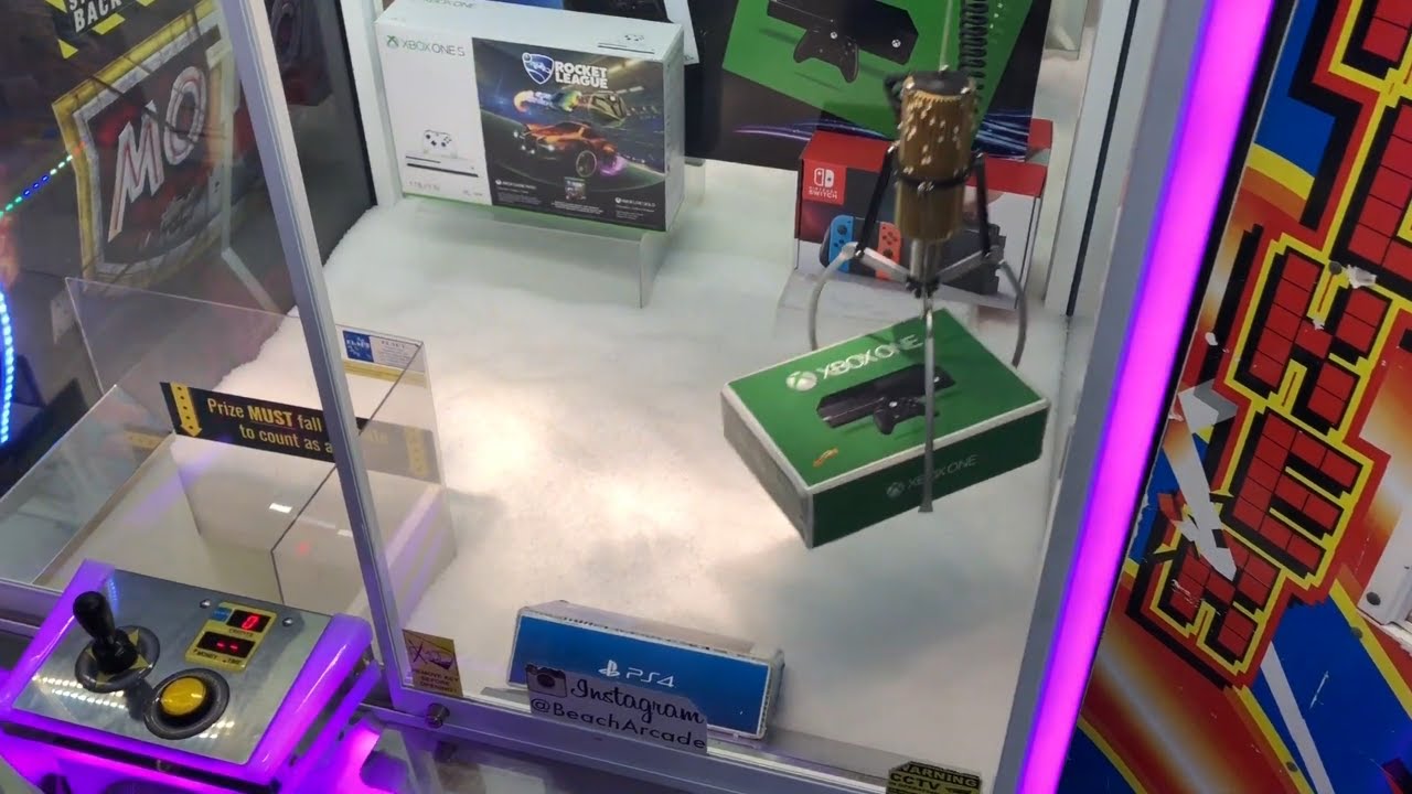 Xbox One PS4 Pro Claw Machine Arcade Crane Game